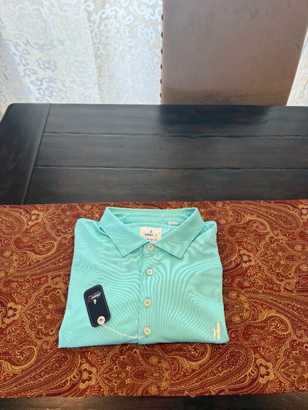 Johnnie-O Men's XL Tarpon Fairway Performance Jersey Polo MSRP $95